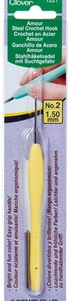 Amour Steel Crochet Hook No.2 (1,50 mm) - per stuk