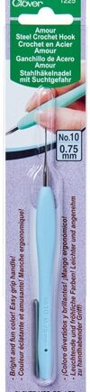 Amour Steel Crochet Hook No.10 (0,75 mm) - per stuk