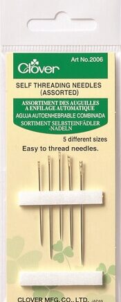 Assorted Self-Threading Needles - per stuk