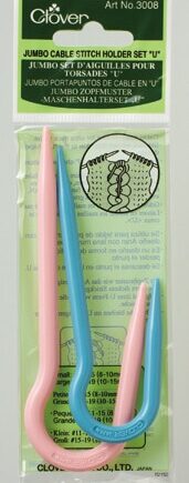 Jumbo Cable Stitch Holder Set "U" - per stuk