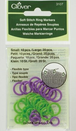 Soft Stitch Ring Markers - per stuk