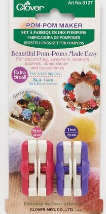 Set Pompon makers (20 en 25 mm) - per stuk