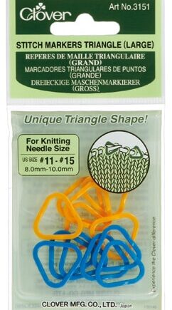 Stitch Markers Triangle (L) - per stuk