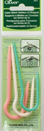 Cable Stitch Holder "U" - per piece