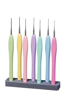 Amour Steel Crochet Hook Set (7 needles / fine)