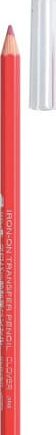 Iron-on transfer Pencil (Red) - per stuk