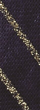 Quick Bias Marble Lame Stripe (Navy) - per stuk