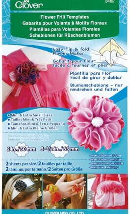 Flower Frill Templates (Mini & Extra Small Sizes) - per stuk