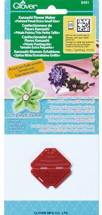 Kanzashi Flower Maker<Pointed Petal/Extra Small Size> - per stuk