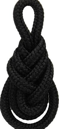 Asian knot Cording Thick (Black) - per stuk