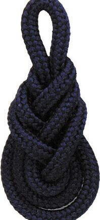 Asian Knot Cording Thick (Navy) - per stuk