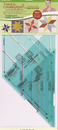 Trace'n Create Quilt Templates (Lone Star Collection) - per piece