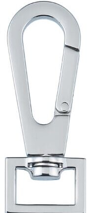 Swivel Latch (25 mm/Glossy Nickel) - per stuk
