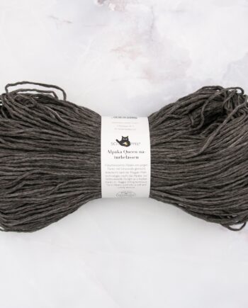 Alpaca Queen, per 100 gram, middelgrijs