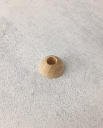 Round Support Feet,  Ø 15 mm with 6 mm Hole