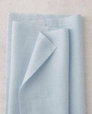 Flanel licht blauw, per meter