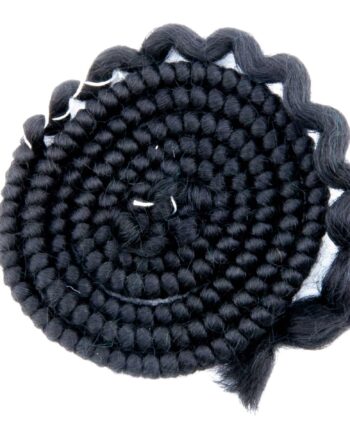 Wool Crepe, 1 meter, black