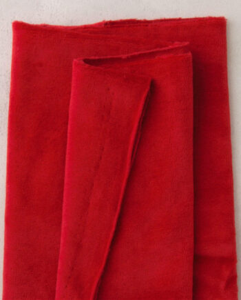 Nicky velours - p.m - rood