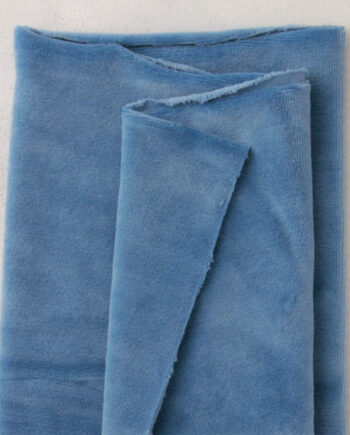 Stretchable velvet, p.m, bluejeans
