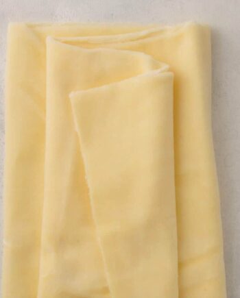 Nicky velours - p.m - zachtgeel