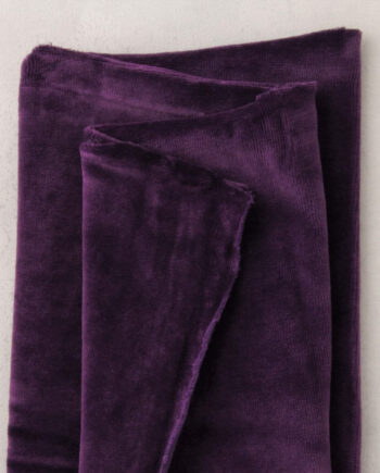 Nicky velours - p.m - paars