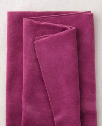 Stretchable velvet, p.m, cool pink