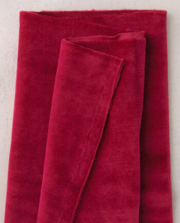 Nicky velours - p.m - rozerood