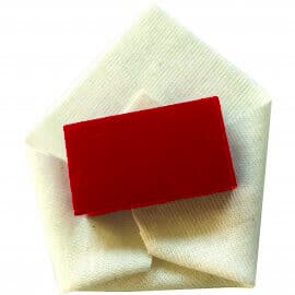 Cheek rouge - packed - orange red