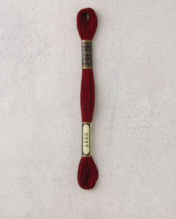 Venusgaren - per stuk - bordeauxrood