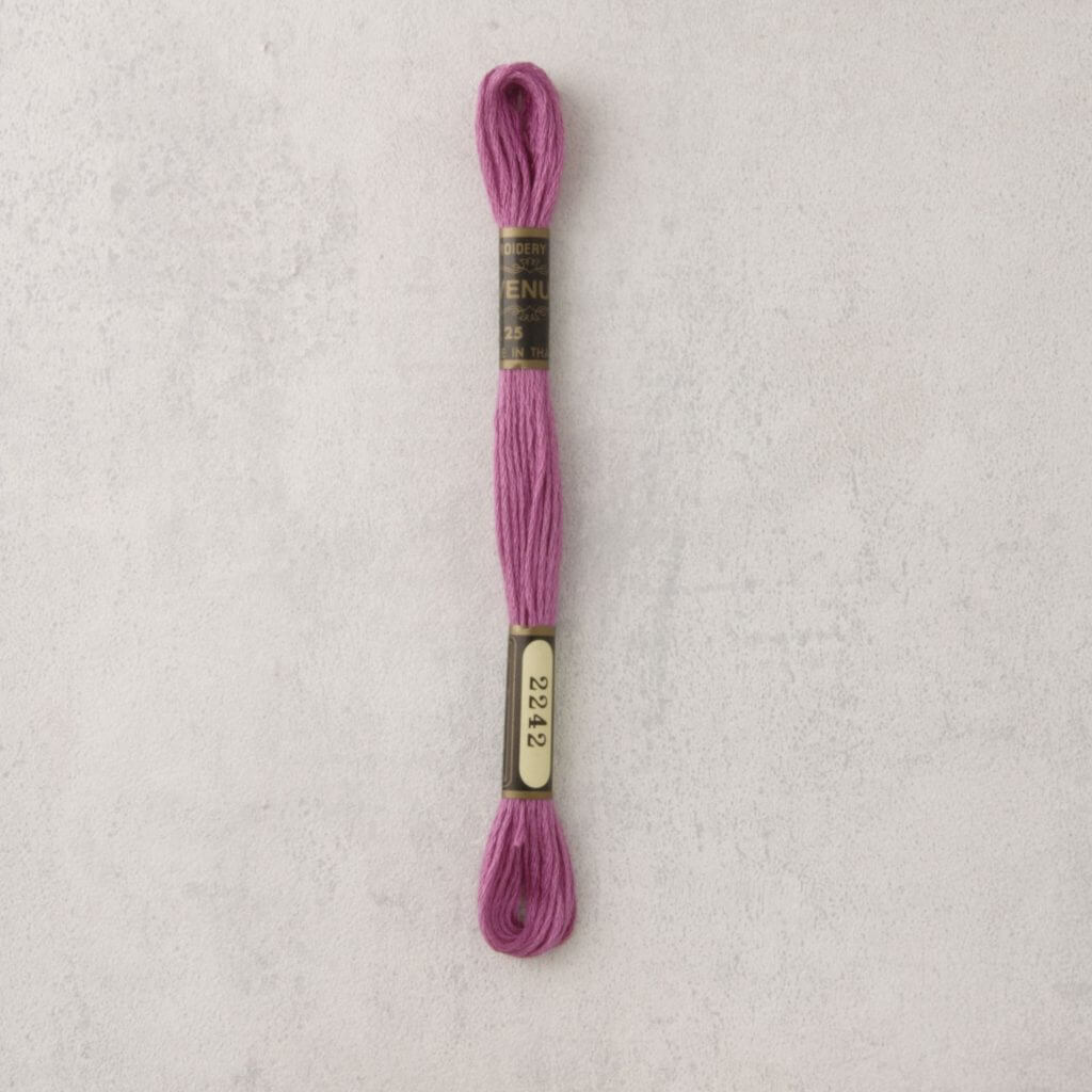 Venusgaren - per stuk - oud roze