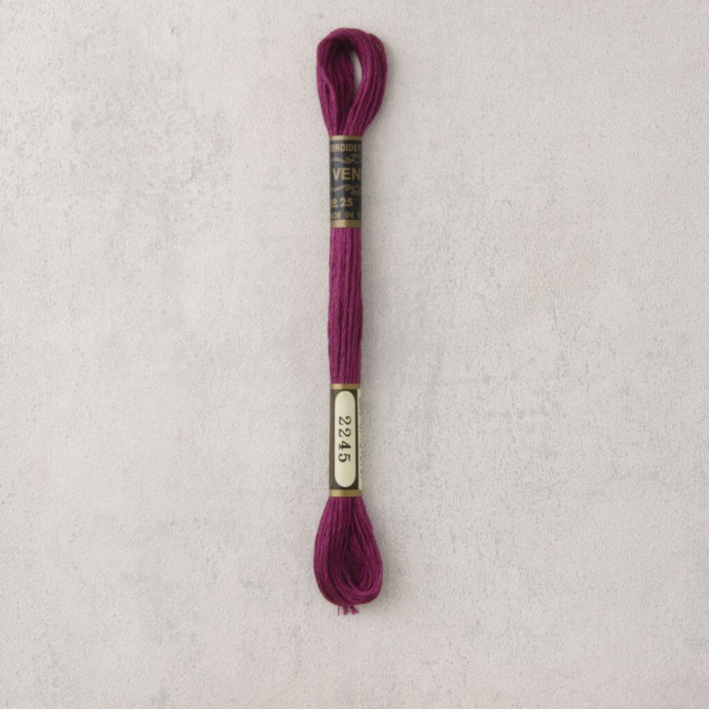 Venusgaren - per stuk - roodpaars