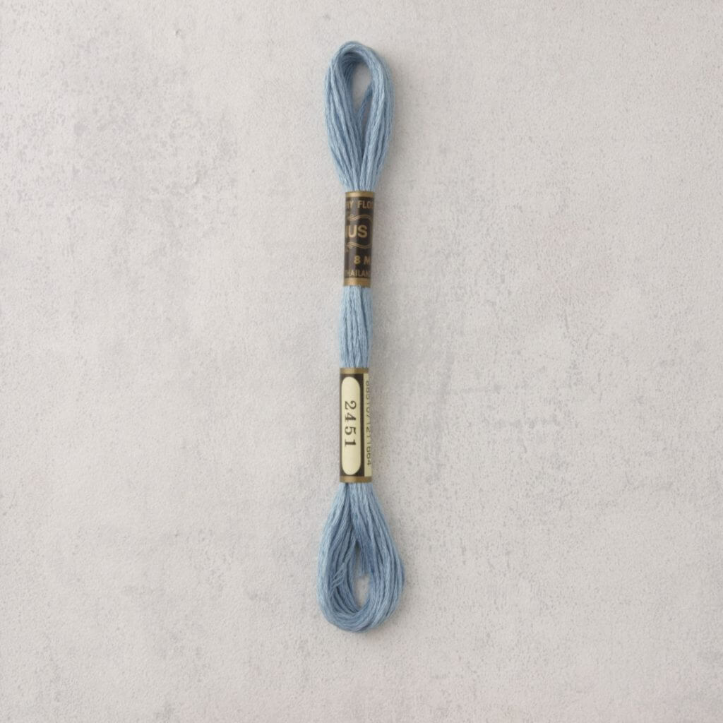 Venusgaren - per stuk - lichtblauw