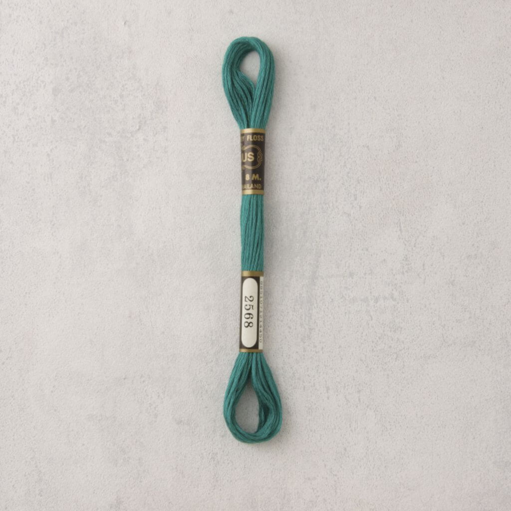 Venusgaren - per stuk - petrolgreen