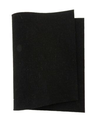 TrueFelt - 3 mm - 22,5x30 cm - 810 Zwart