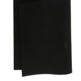 TrueFelt - 3 mm - 45 cm breed - per meter - 810 Zwart