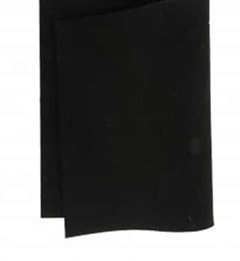 TrueFelt - 3 mm - 45 cm breed - per meter - 810 Zwart