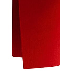 TrueFelt - 3 mm - 45 cm breed - per meter - 803 Rood