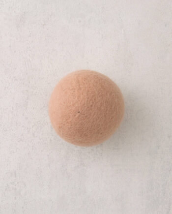 Wolbal 75 mm - per stuk -  beige