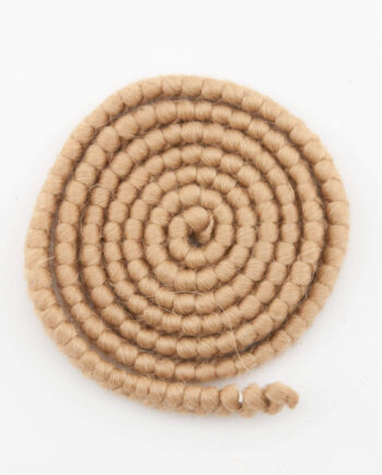 Wolcrêpe, 1 meter, donkerblond