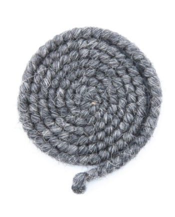 Wool Crepe, 1 meter, dark grey