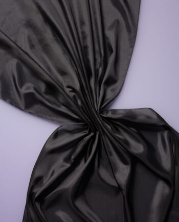 Pongé Silk - Black