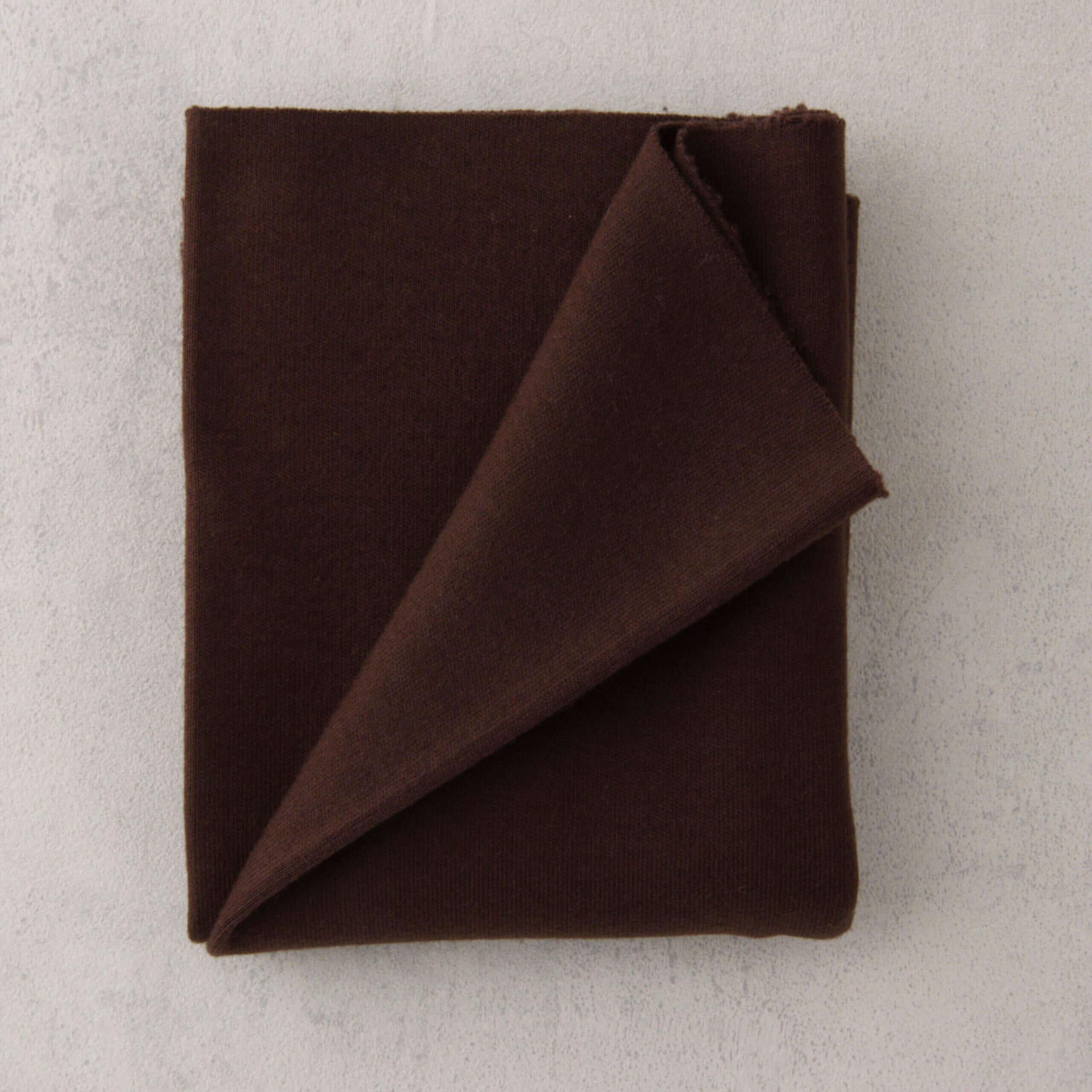 T104 Doll Jersey, 25x80 cm, Dark Brown