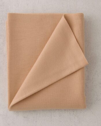 T114 Doll Jersey, 25x80 cm, Dark Beige