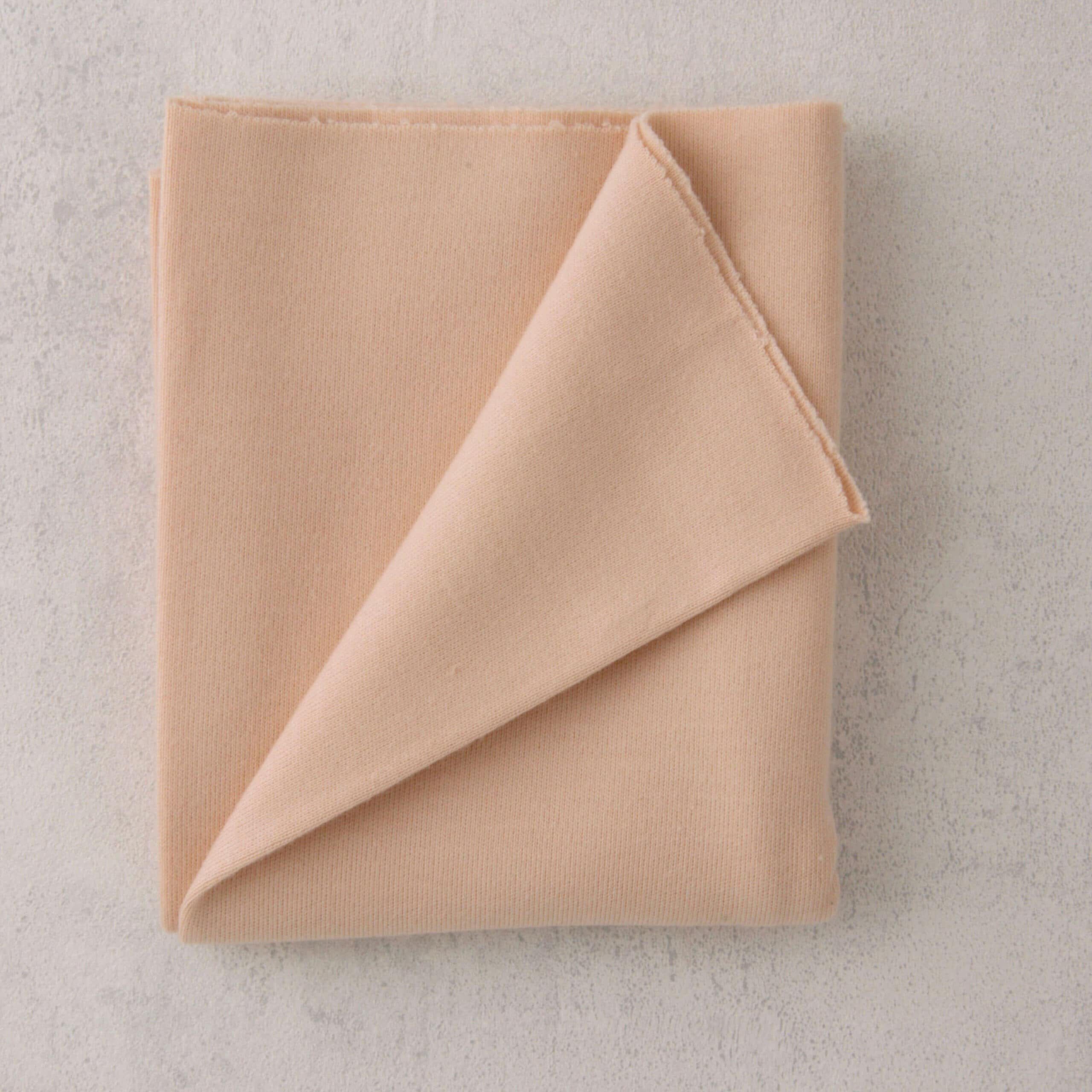 T115 Doll Jersey, 25x80 cm verpakt, Zalm Licht