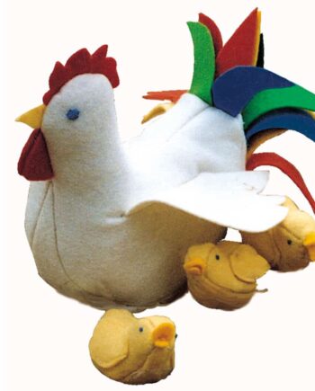 Chicken with Three Chicks