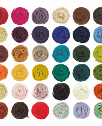 Buy All Colours - European Merino Wool Roving  - 50gr