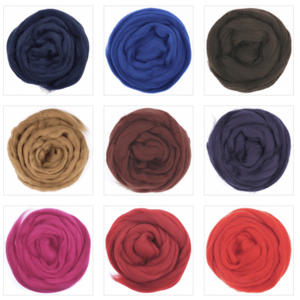 50 grams - European Merino Wool Roving