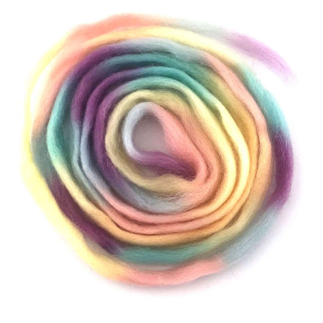 Space / Regenboog wol - Pasteltinten