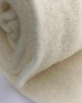 Fleece2Felt, 65 cm, per meter, wit