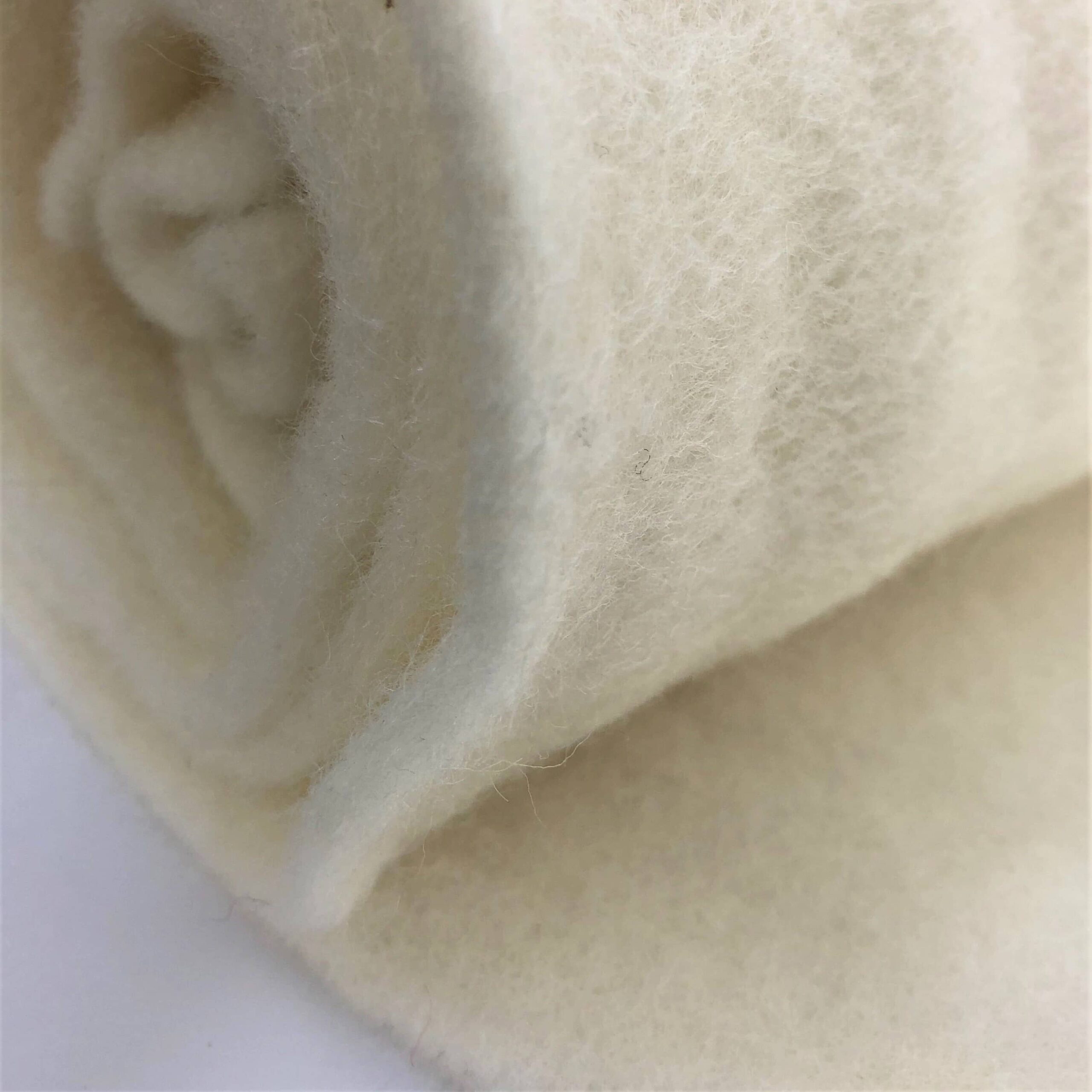 Fleece2Felt, 65 cm, per meter, wit